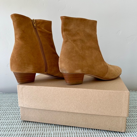 jamie haller the beatnik in camel suede - Picture 6 of 11